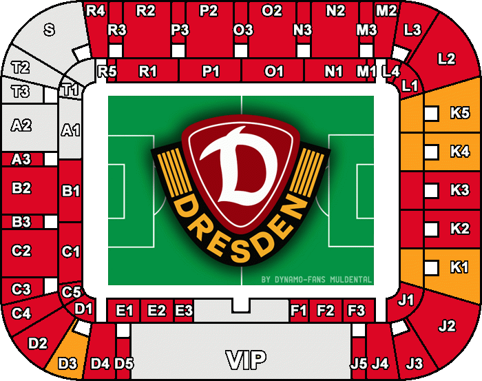 Stadionplan